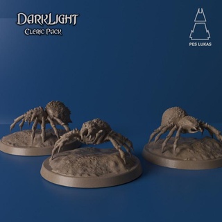 dungeon spiders pes lukas Tabletop Characters & Creatures Fantasy Universe spider 3d print model - Mito3D