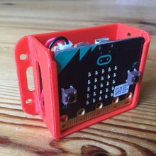 micro bit multi mount l'istruzione caso microbit bbc mounnt 3d print model - Mito3D