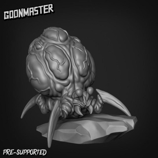 boom tick 1 goon master Tabletop Characters & Creatures Fantasy Universe alien animal beast bug creature cute forest insect wargaming miniature tabletop chibi crab dnd anthropomorphic parasite 3d print model - Mito3D