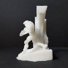 usta şef heykel sanat hayranı video oyunu halo masterchief halo5 3d print model - Mito3D
