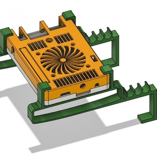 naranja pi caso funda Toshiba hd apoyo percha tino mosquito artilugio electrónica computadora repuesto partes ordenadores nas orangepi 3d print model - Mito3D