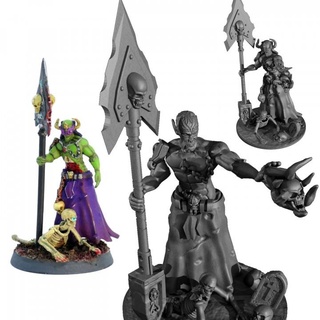 tomba custode dnd resina miniatura lex Addams non morti zombie Dungeons and Dragons lich d negromante seghe tombe 3d print model - Mito3D