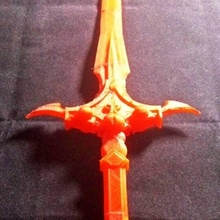 épée art ligne excalibur accessoires cosplay l'épée elucidator kirito swordartonline sao 3d print model - Mito3D