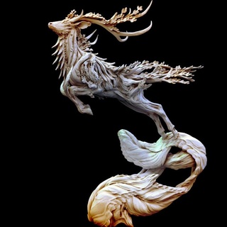 fourré cerf pose 01 mini monstre grabuge table personnages créatures fantaisie univers fleur dragon élégant forêt jeu feuille nature plante rpg miniature souche Wendigo 5e déplaceur 3d print model - Mito3D