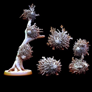 tumbleweed terreurs mini monstre grabuge table personnages créatures fantaisie univers fleur cerf dragon élégant forêt jeu feuille nature plante rpg miniature souche Wendigo 5e déplaceur 3d print model - Mito3D