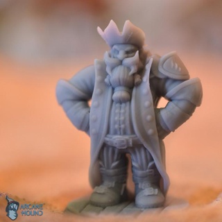 Embarcacion capitán darfin nutria apoyo gratis arcano sabueso mesa caracteres criaturas fantasía universo barco personaje miniatura soporte libre enano dnd presupuesto 3d print model - Mito3D