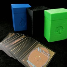 magic gathering mana deck boxes tabletop cards mtg card box 3d print model - Mito3D