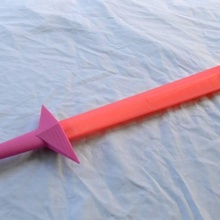 fionna's crystal sword adventure time props & cosplay fionna 3d print model - Mito3D