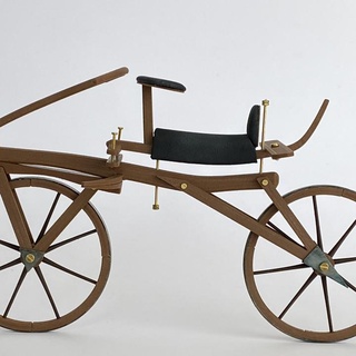 dandy caballo draisina velocípedo hendrik repuesto partes coches vehiculos bicicleta histórico 3d print model - Mito3D