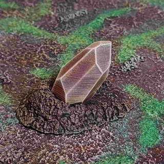 Kristall Modell dani amengual Tischplatte 3D druckbar Terrain Fantasie Rollenspiel Kriegs Spiele Kriegshammer dnd Landschaft wh40k aos 3d print model - Mito3D
