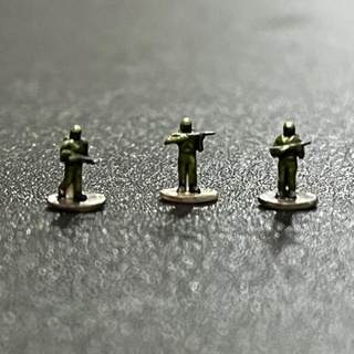6mm 1 285 soldados ig tampo mesa personagens criaturas Sci Fi universo batalha piloto Soldado tecnologia mecha americano infantaria combate 3d print model - Mito3D
