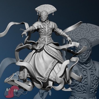 hohr'loh'kin feed 3dprinter Tabletop Characters & Creatures Fantasy Universe monster mummy rpg undead lord large spell spirit divine greater godlike 3d print model - Mito3D