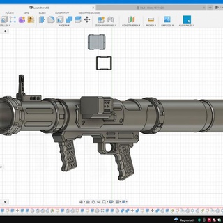 scifi rocket launcher tie kai Props & Cosplay Replica Guns star halo wars 3d print model - Mito3D