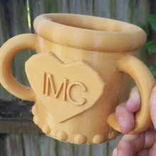 funky coffee & garden container drink 3d print model - Mito3D