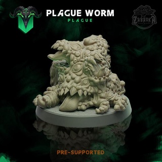 plague worm zabavka workshop Tabletop Characters & Creatures Fantasy Universe Store fantasy slime 28mm dnd spawn jelly gelatin jell mucus 3d print model - Mito3D