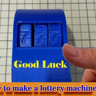 lottery machine henry wang Toys & Games 3d print model - Mito3D