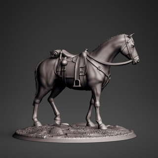 cavalo clinche arte tampo mesa personagens criaturas fantasia universo loja dnd 3d print model - Mito3D