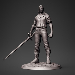 paladin-1 clynche art Tabletop Characters & Creatures Fantasy Universe Store tabletop paladin rogue dnd sorcerer 3d print model - Mito3D