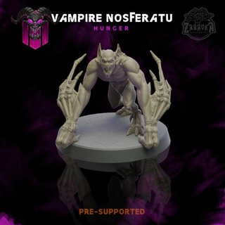 vampire nosferatu amusement atelier table personnages créatures fantaisie univers armée bataille Mort vivant sang faim dnd 5e 3d print model - Mito3D