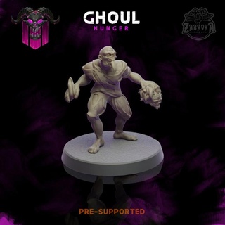ghoul zabavka workshop Tabletop Characters & Creatures Fantasy Universe Store battle fantasy miniatures rpg warhammer hunger boardgame d&d dnd 5e daeth 3d print model - Mito3D