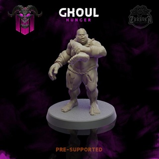 ghoul zabavka workshop Tabletop Characters & Creatures Fantasy Universe Store battle fantasy rpg undead warhammer hunger boardgame d&d dnd 5e 3d print model - Mito3D