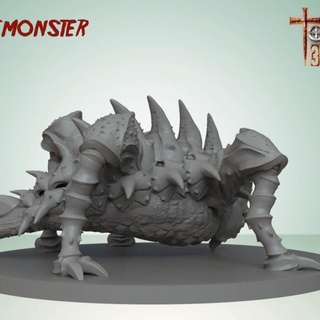 ruggine mostro parà d ignacio berbel garcia tavolo personaggi creature fantasia universo troll warhammer ogro orco resto 3d print model - Mito3D