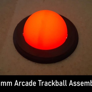 40mm arcade trackball assembly adam freeman Gadgets & Electronics Video Games VR Accessories Accessibility Specialized Technical Aid Computers 3d print model - Mito3D