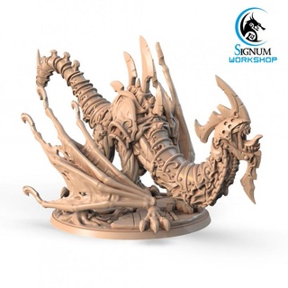 Shesate Dämon Wyvern schilderlos Werkstatt Tischplatte Zeichen Kreaturen Fantasie Universum Tier Kreatur Drachen Dungeons Miniaturen magisch Hexer ttrpg vorausgesetzt vywern 3d print model - Mito3D