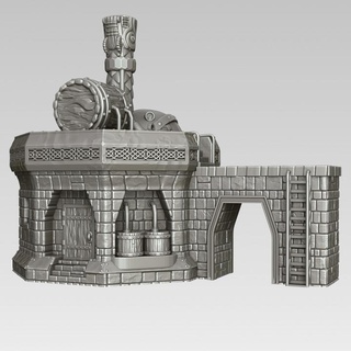 dwarven brewery multiverse Tabletop 3D Printable Terrain Fantasy fantasy dwarf 3d print model - Mito3D