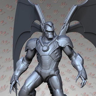 gárgula 10 alex tampo mesa personagens criaturas Sci Fi universo fera fantasia monstro robô Guerreiro militares scifi ciborgue 3d print model - Mito3D