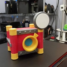 hipster steampunk cosplay kamera bağlantısı sahne zelda link 3d print model - Mito3D
