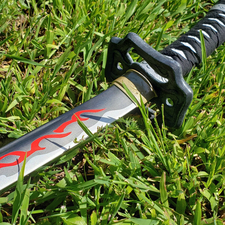 blade archfiend ninja gaiden 2 nephelus Props & Cosplay Replica Swords Knives prop sword cosplay xbox katana full-size 3D print model - Mito3D