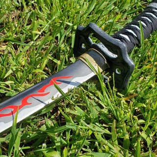 espada enemigo jurado ninja Gaiden 2 Nephelus accesorios cosplay réplica espadas cuchillos apuntalar xbox katana full size 3d print model - Mito3D
