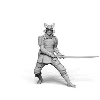 bushido 1 maneira Guerreiro kickstarter vizinho cavaleiro minis tampo mesa personagens criaturas fantasia universo Japão katana samurai 3d print model - Mito3D