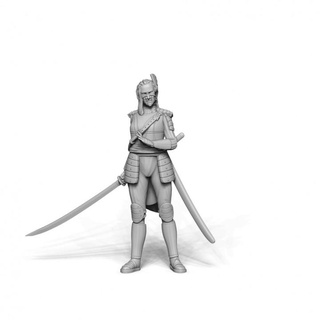 nodachi warrior - bushido way kickstarter yourneighborknight minis Tabletop Characters & Creatures Fantasy Universe japan samurai 3d print model - Mito3D