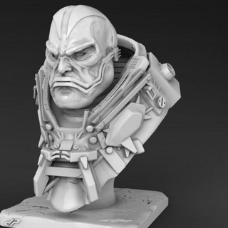 apocalipsis busto Gabriel Moreira mesa caracteres criaturas Sci Fi universo ventilador Arte bustos maravilla 3d print model - Mito3D
