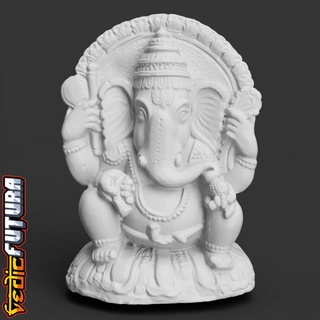 omkara Ganesha cuyo formar om védico futura educación Arte mesa caracteres criaturas fantasía universo Dios hindú India elefante indio Ganesh omkar 3d print model - Mito3D