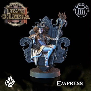 empress crippled god foundry  Tabletop Tabletop Characters & Creatures Fantasy Universe Tabletop Tabletop Characters & Creatures demon fantasy god rpg wargames death villain arena throne dnd empress tiefling pathfinder foundry npc crippled coliseum cgf  3d print model - Mito3D
