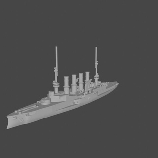 ger scharnhorst class blindado cruzador SMS Scharnhorst 1904 34 dr 2 Henry torneiro Alemanha marinha alemão imperial wwi Império von esquadra 1 1200 falklands Falkland velocidade 3d print model - Mito3D