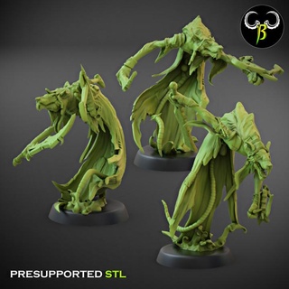 sneaky stabber distance set c claybeastcreation Tabletop Characters & Creatures Fantasy Universe dark fantasy ghost rat assassin reaper 3d print model - Mito3D