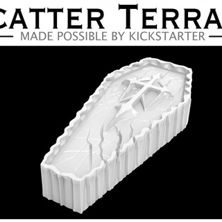 tabut Mia kay masaüstü 3D yazdırılabilir arazi fantezi ejderhalar Zindanlar oyun mini rpg minyatür dnd dağılmak 3d print model - Mito3D