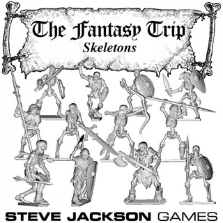 fantezi gezi düşmanlar iskelet Ordu Steve Jackson oyunlar mağaza stl kemikler rpg minyatür tft iskeletler gezisi fantezitrip 3d print model - Mito3D