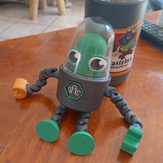 octiman entrada tim jardim impressão faça eletrônicos mascote personagem polvo colocar ditado abraçoubyocti 3d print model - Mito3D