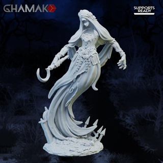 kosheivs hurlant âme 3 ghamak boutique sombre dragons donjons femelle fantôme sinistre modèle guerre marteau dnd éclaireur wh 3d print model - Mito3D