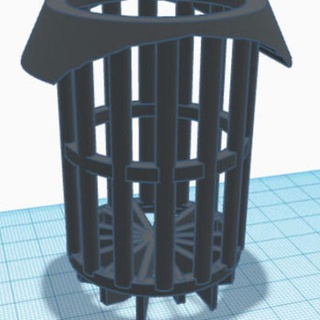 net tasse aquaponie forme 75mm polypipe Benjamin prosser hydroponique nft 3d print model - Mito3D