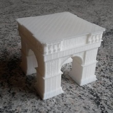 heidentor l'istruzione antichi edificio romano carnuntum triumphbow 3d print model - Mito3D