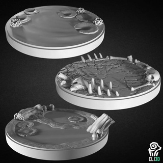 swamp base bundle eli 3d bones fantasy tabletop dnd pond 3d print model - Mito3D