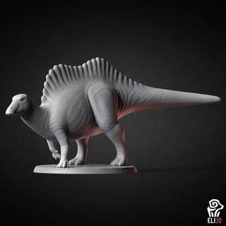 ouranosaurus dino 3d animale creatura dinosauro rettile miniatura preistorico dinosauri jurrasic paleontologia parasaurolophus paleoart hadrosaurid 3d print model - Mito3D