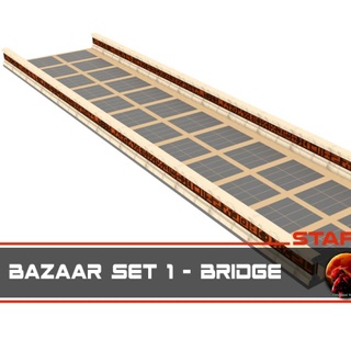 ralph mcquarries bazaar - set 1 bridge j star wars throne palace room jabba mcquarrie 3d print model - Mito3D