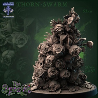 thornling swarm mammoth factory creature monster plant large elemental swarm  3d print model - Mito3D